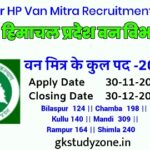 Apply for HP Van Mitra Recruitment 2023